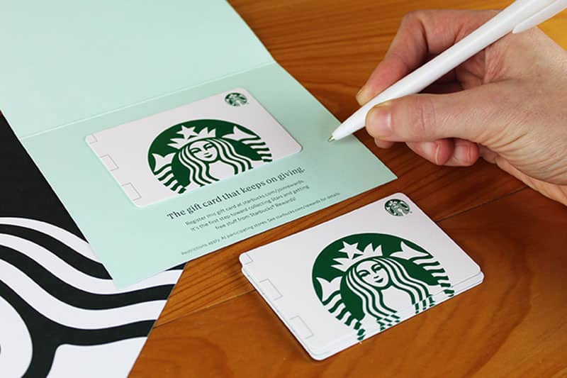 How Do I Purchase a Starbucks Gift Card 